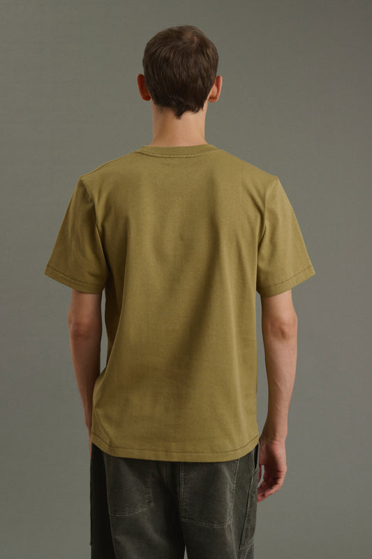 T-Shirt Owen - Light Khaki - Cotton - Men