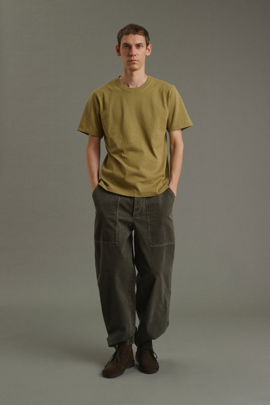T-Shirt Owen - Light Khaki - Cotton - Men