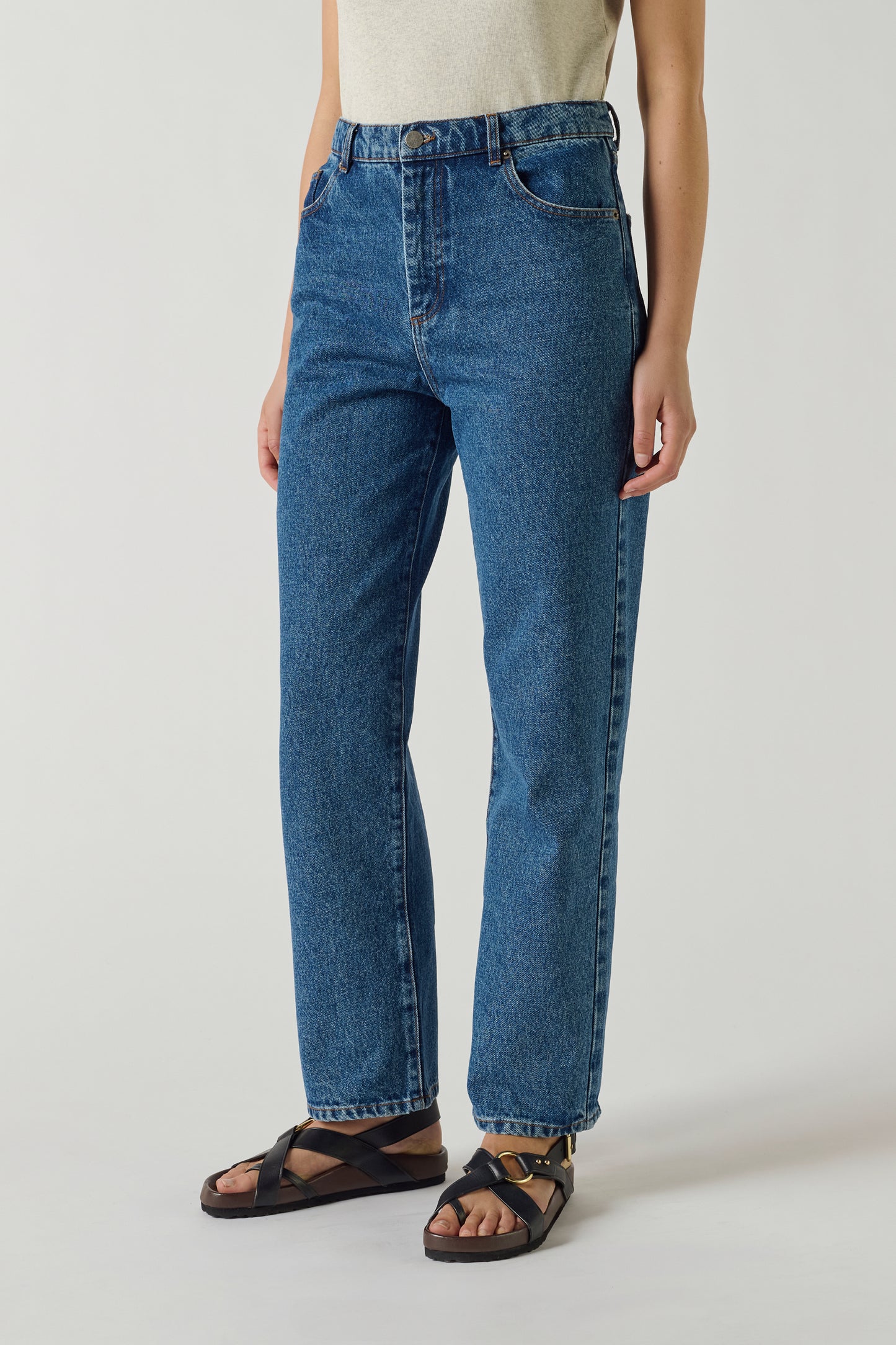 Jean Barnabe - Bleu - Denim - Femme