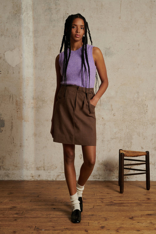 TARA BROWN SKIRT