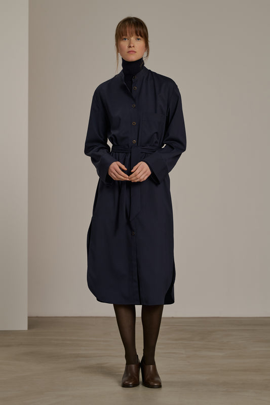 DRESS AKIKO NAVY