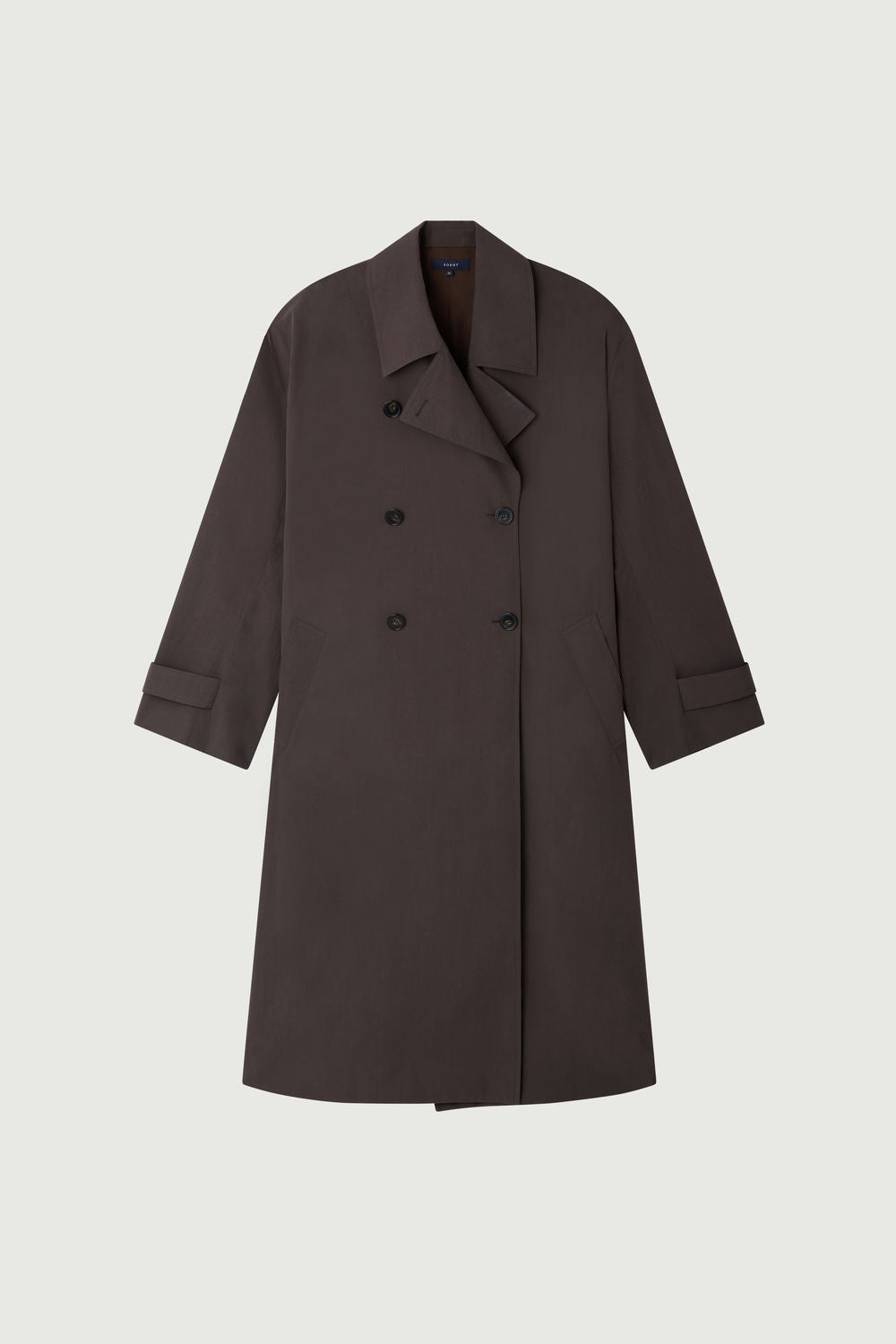 Helio trench - Dark Anthracite - Cotton - Women