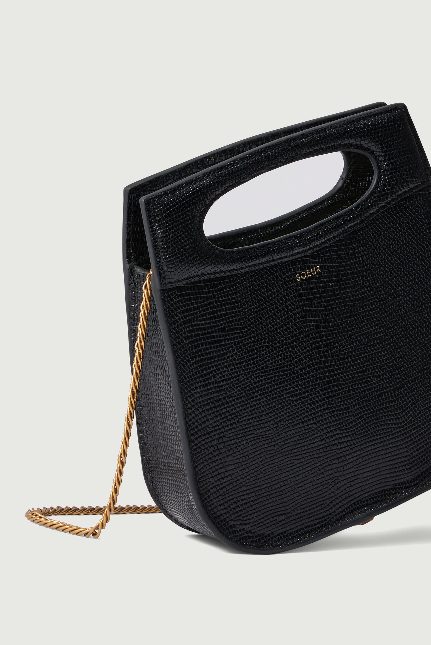 Cheri Mini bag - Black - Leather - Women