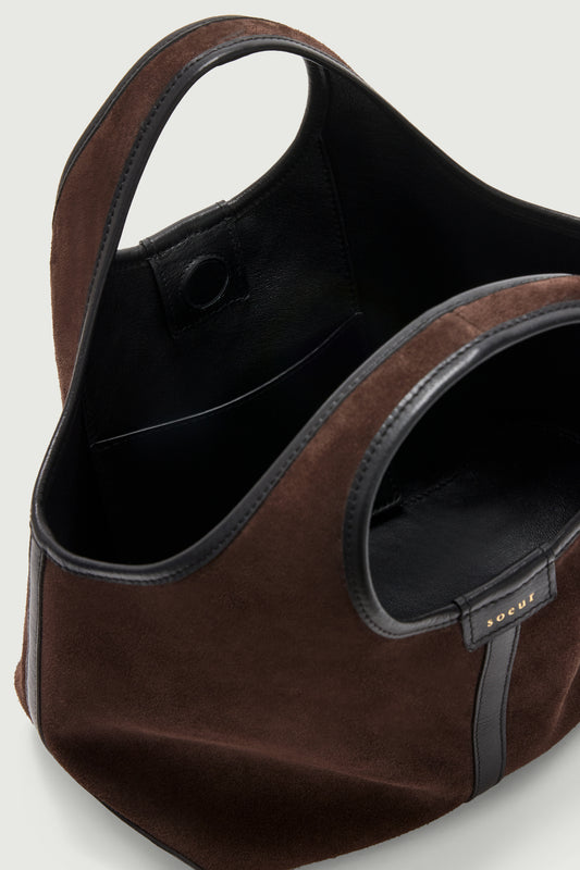 Douce Mini bag – Dark Brown – Leather – Women