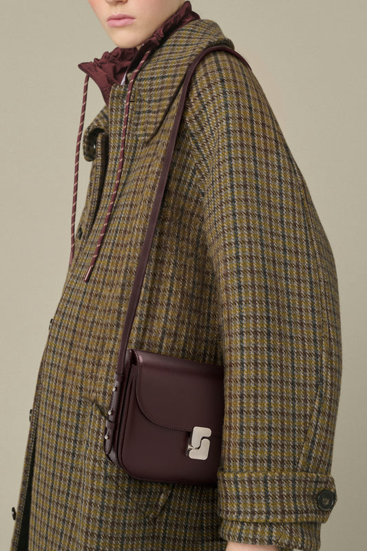 Bellissima Mini bag - Bordeaux box leather - Soeur