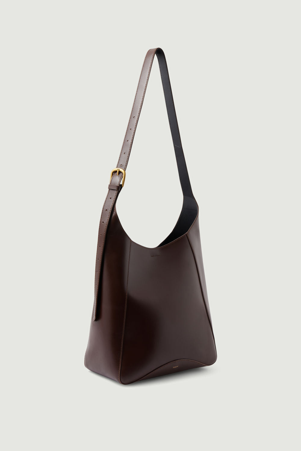 Sac Uma - Chocolat - Cuir - Femme vue 4