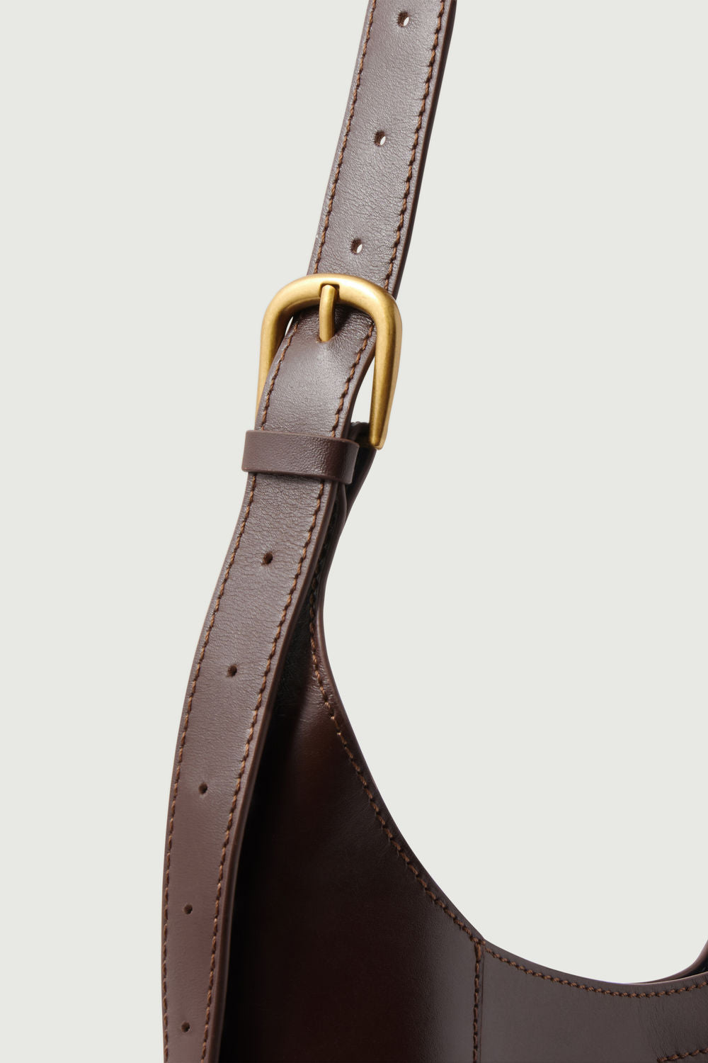 Sac Uma - Chocolat - Cuir - Femme vue 5