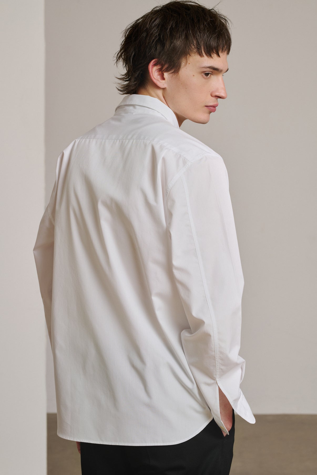 Chemise Glenn - Blanc - Coton - Homme vue 2