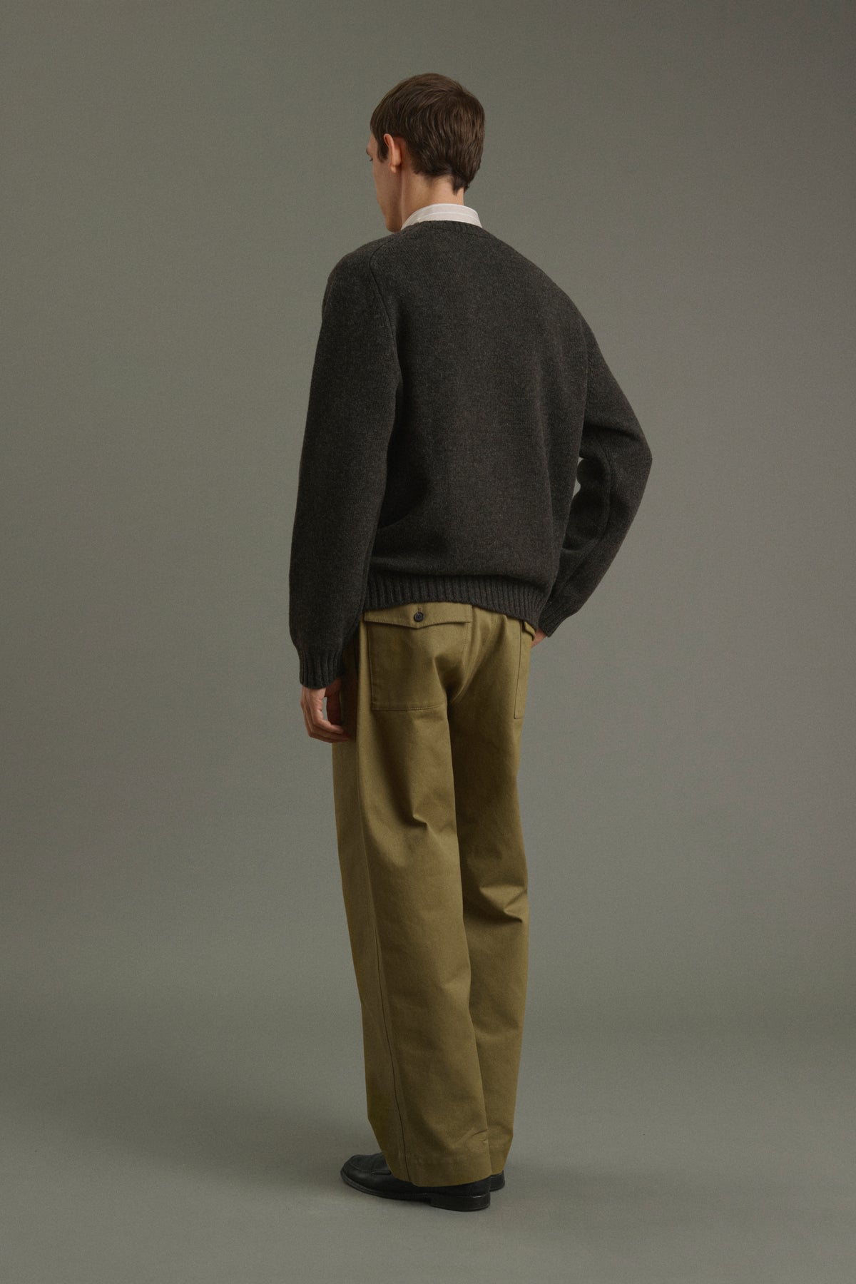 Chet trousers - Beige - Cotton - Men