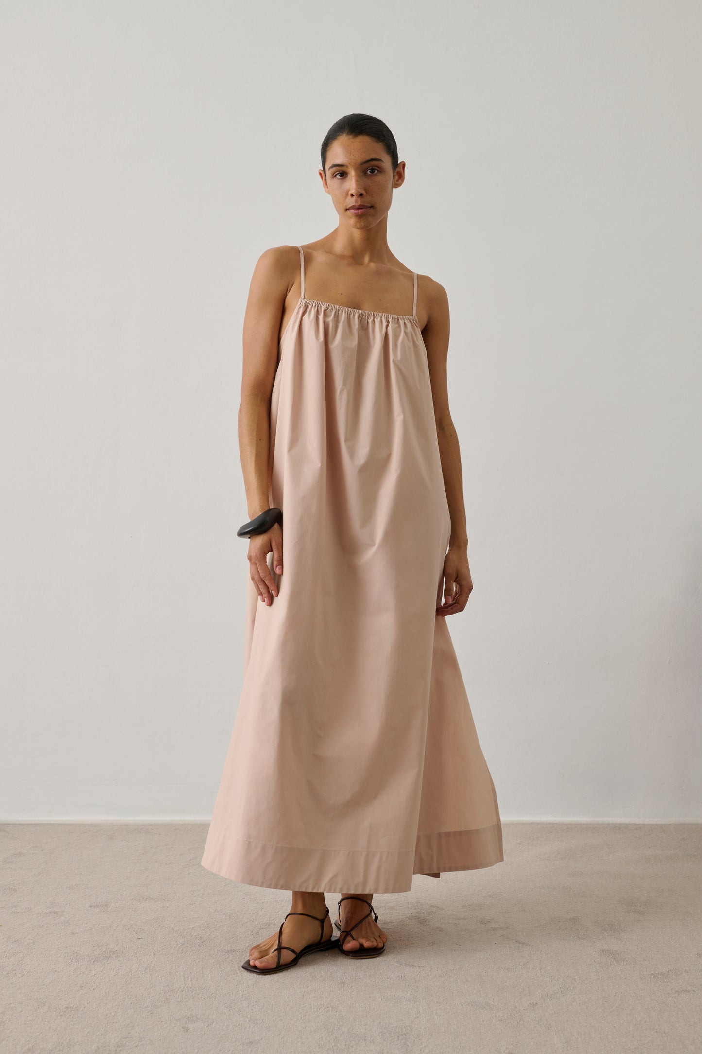 Heidi dress - Blush Pink - Cotton - Women