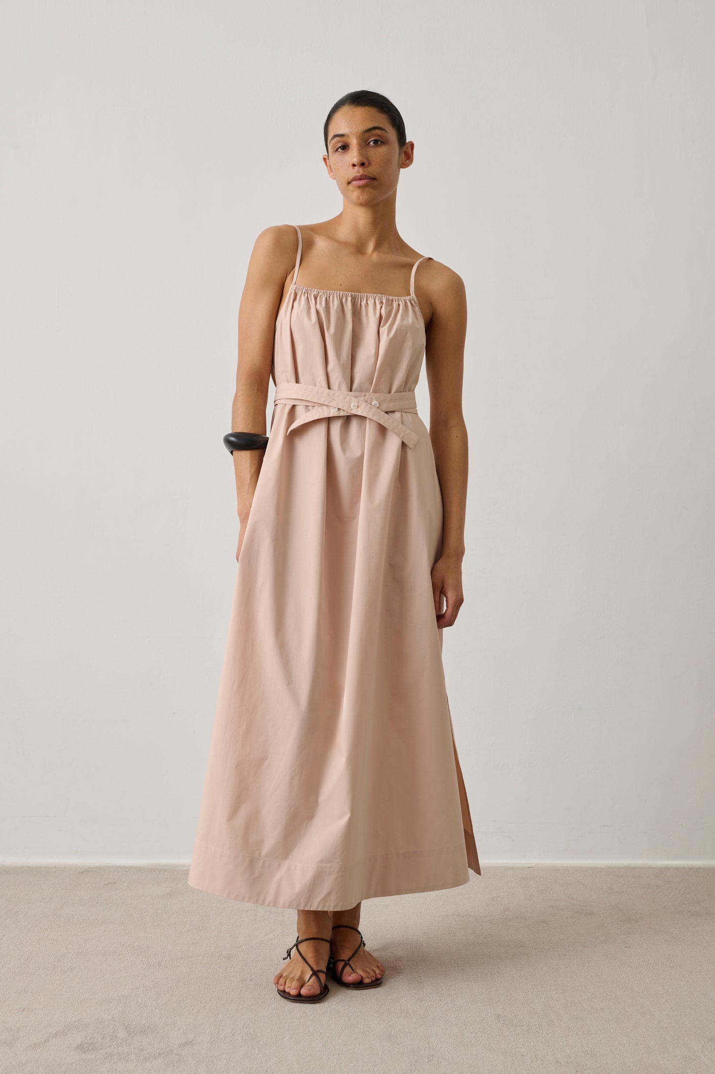 Heidi dress - Blush Pink - Cotton - Women