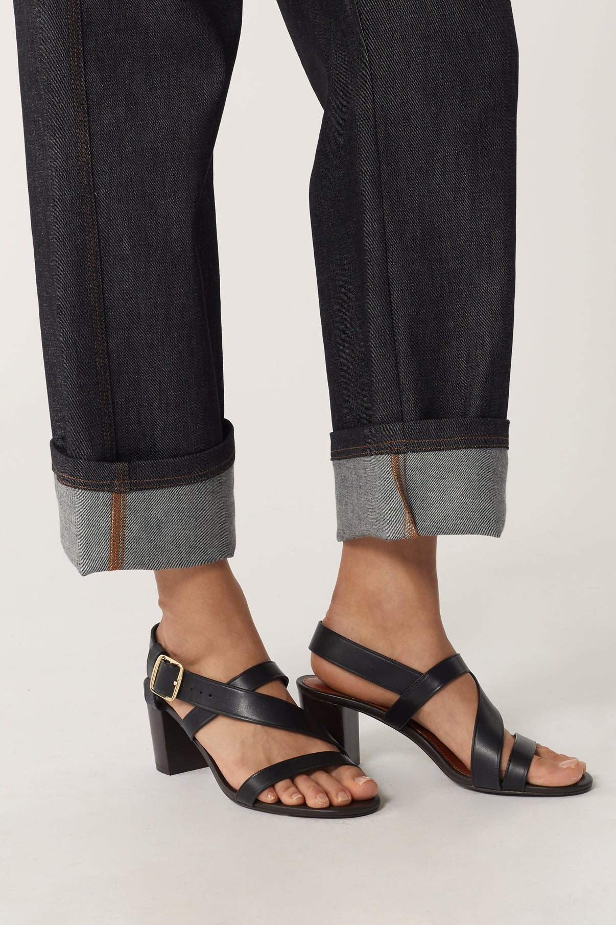 PAOLA BLACK SANDALS vue 6
