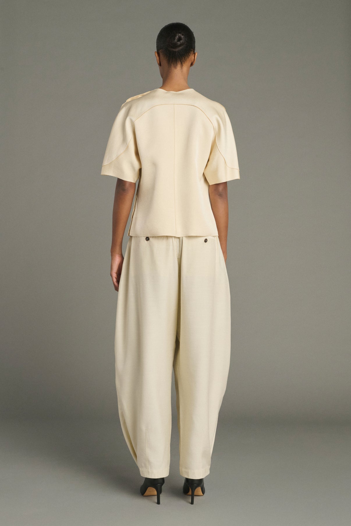 Vernon trousers - Ecru - Women vue 2