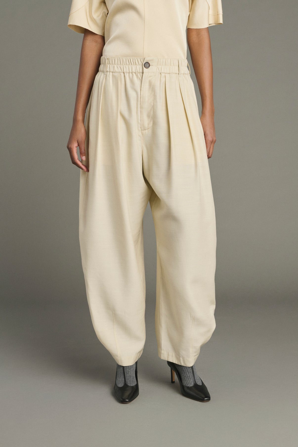 Vernon trousers - Ecru - Women vue 3