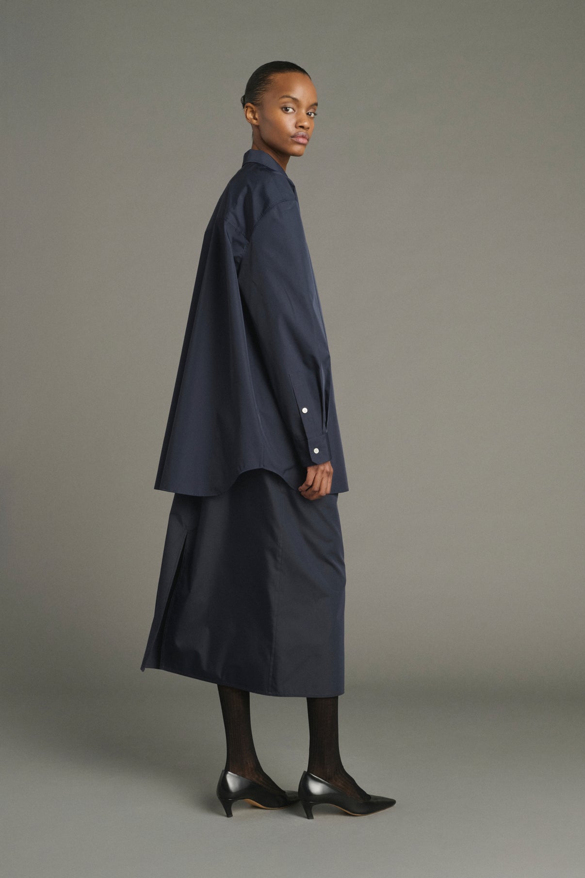 Kita Shirt - Navy - Women vue 3
