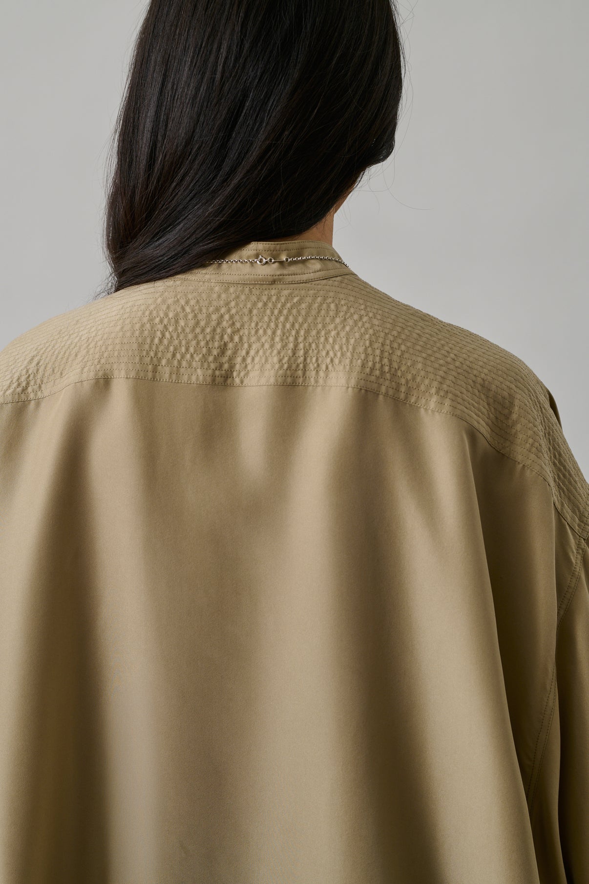 Chemise Glasgow - Beige - Soie - Femme vue 5