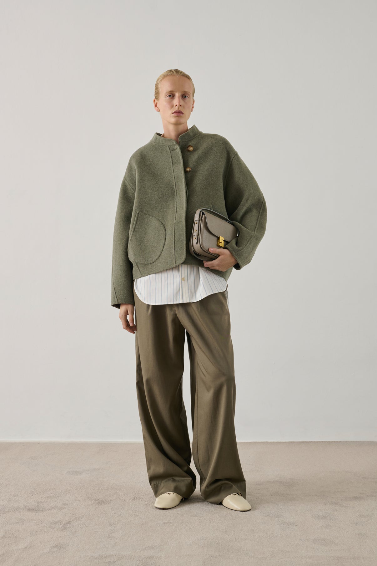 Hugues Trousers - Taupe - Women vue 1