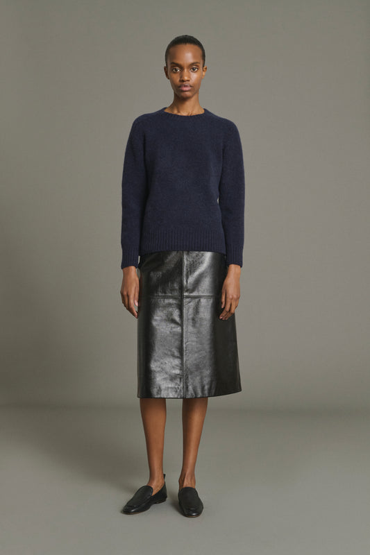 Envie pullover - Navy - Wool - Women