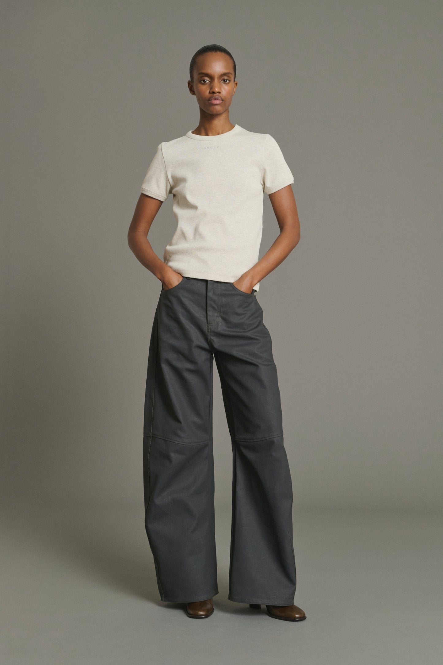 Jeans Jackson - Grey - Cotton - Women