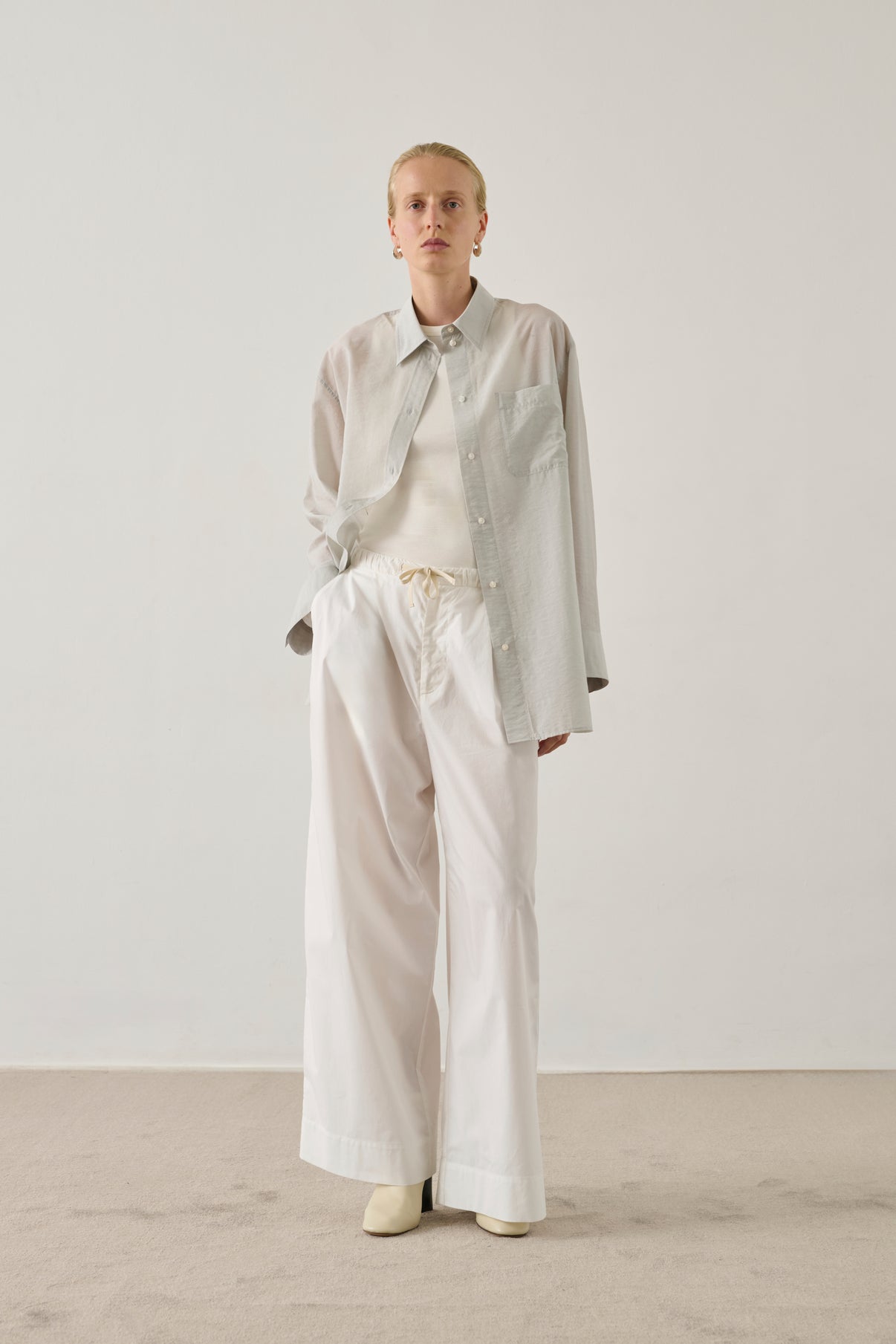 Shirt Francesca - Light Grey - Women vue 1