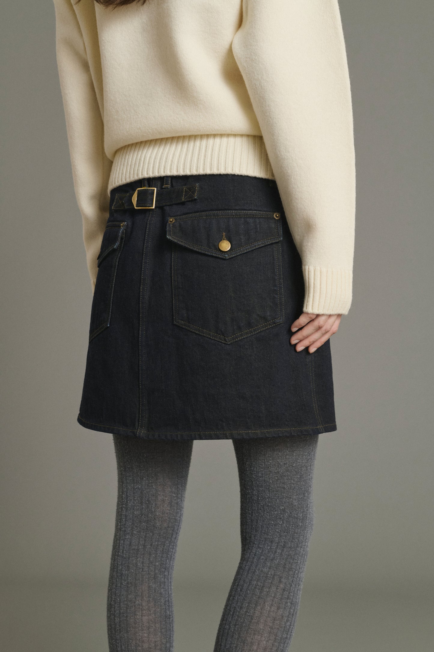 Skirt Lacy - Black - Cotton - Women