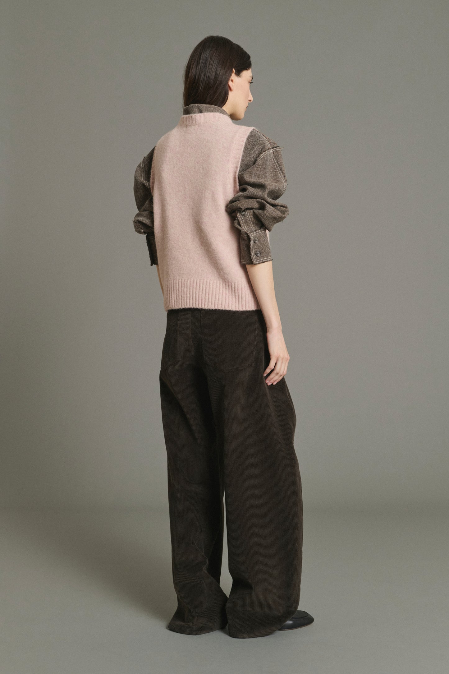 Namaste Pullover - Pale Pink - Wool - Women