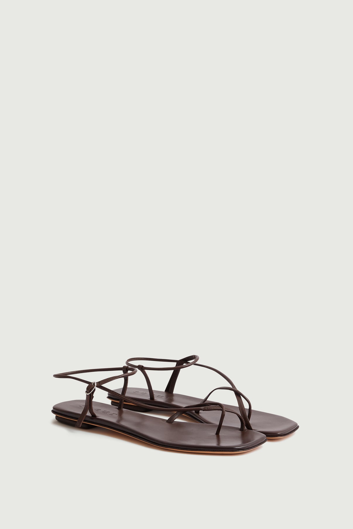 Sandales Rosalie - Marron - Cuir - Femme vue 2