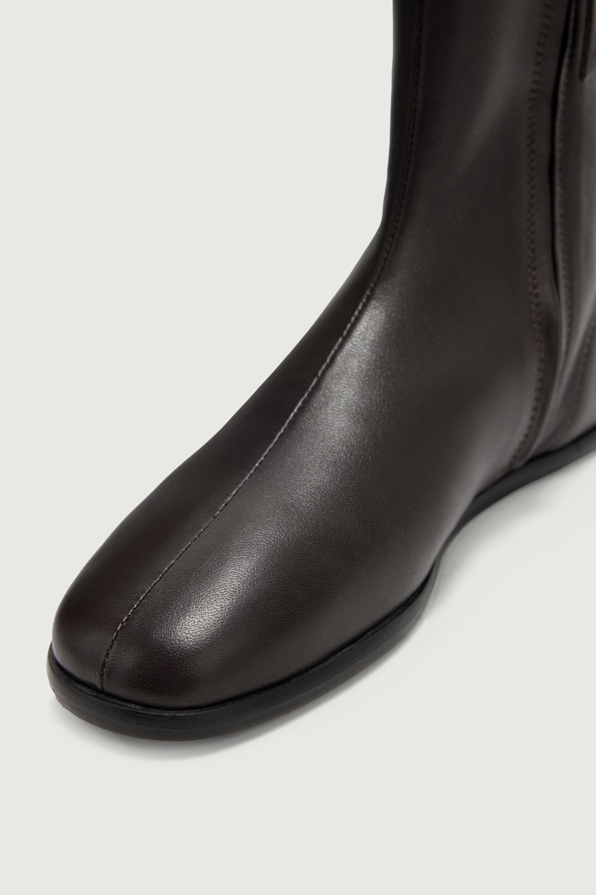 Cosma ankle boots - Ebony - Leather - Women vue 3