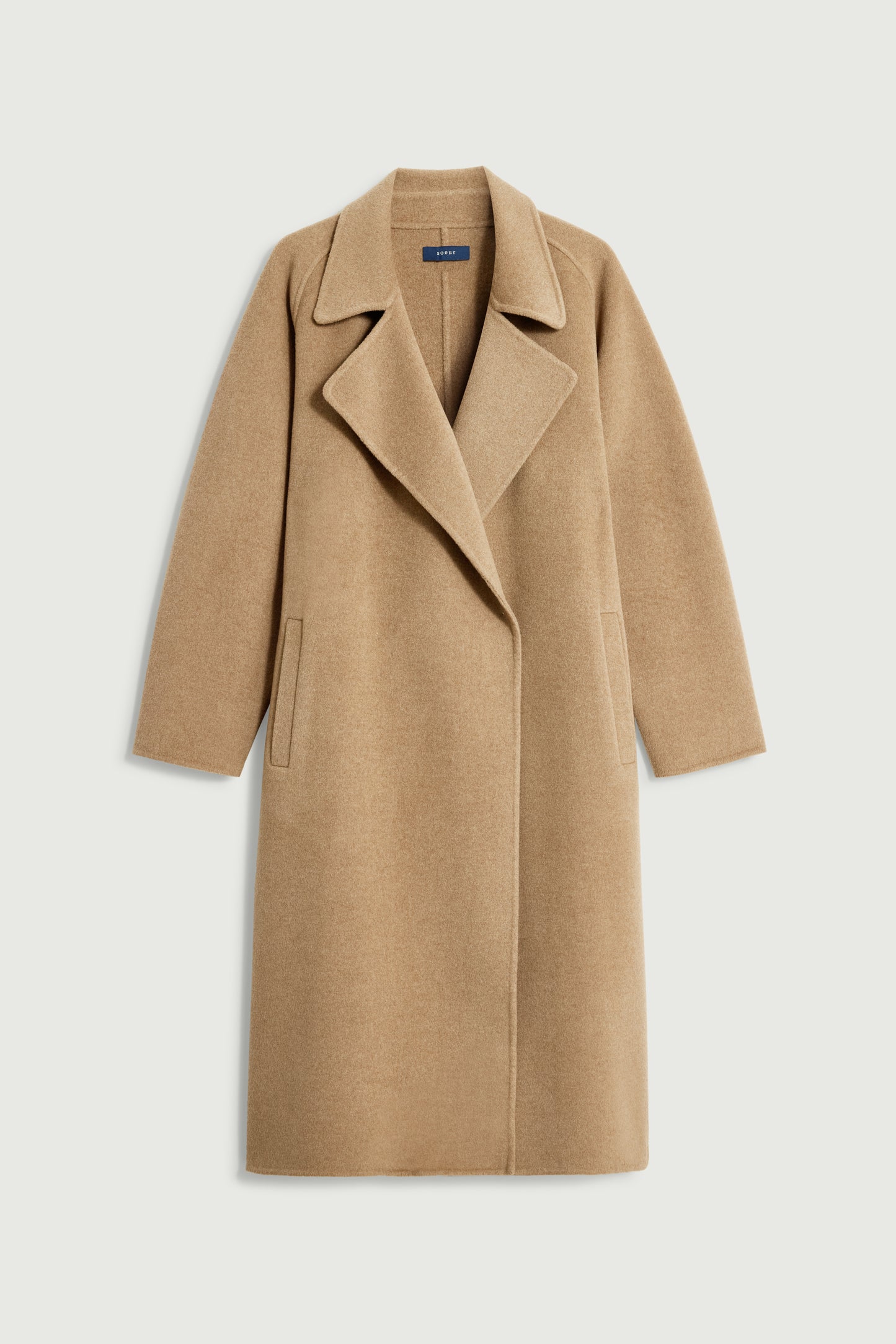 Harvard coat - Camel Marl - Wool - Women