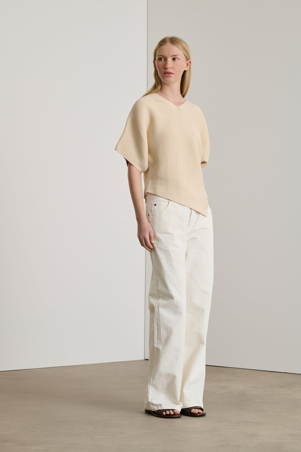 Pullover Essaouira - Ecru - Cotton - Women vue 2