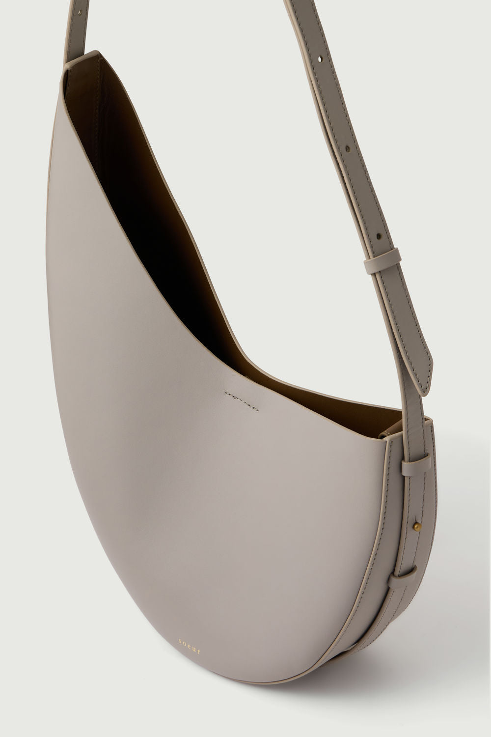 Sac Winona - Gris - Cuir - Femme vue 3