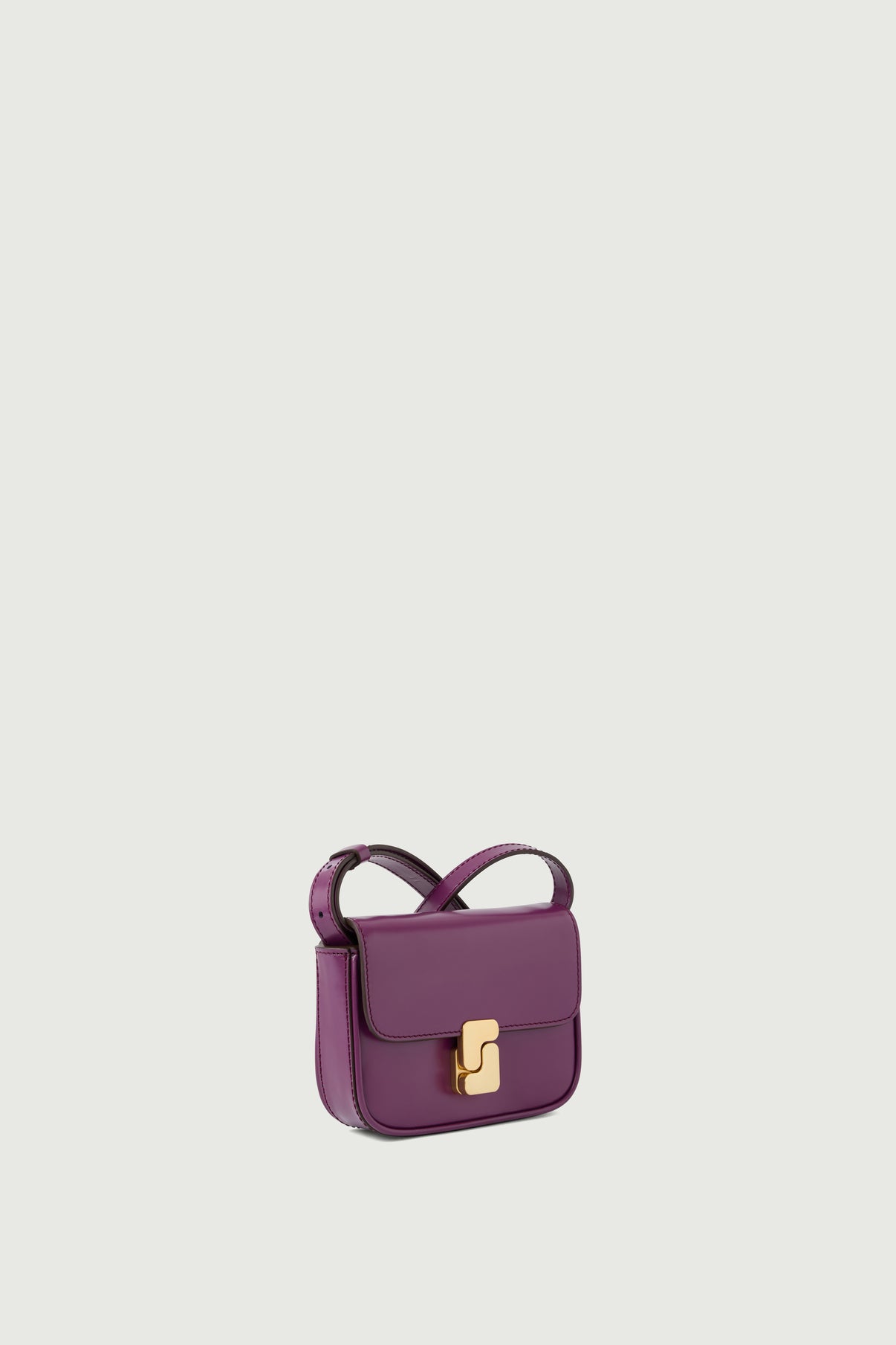 Sac Bell Very Mini - Pourpre - Cuir - Femme vue 2