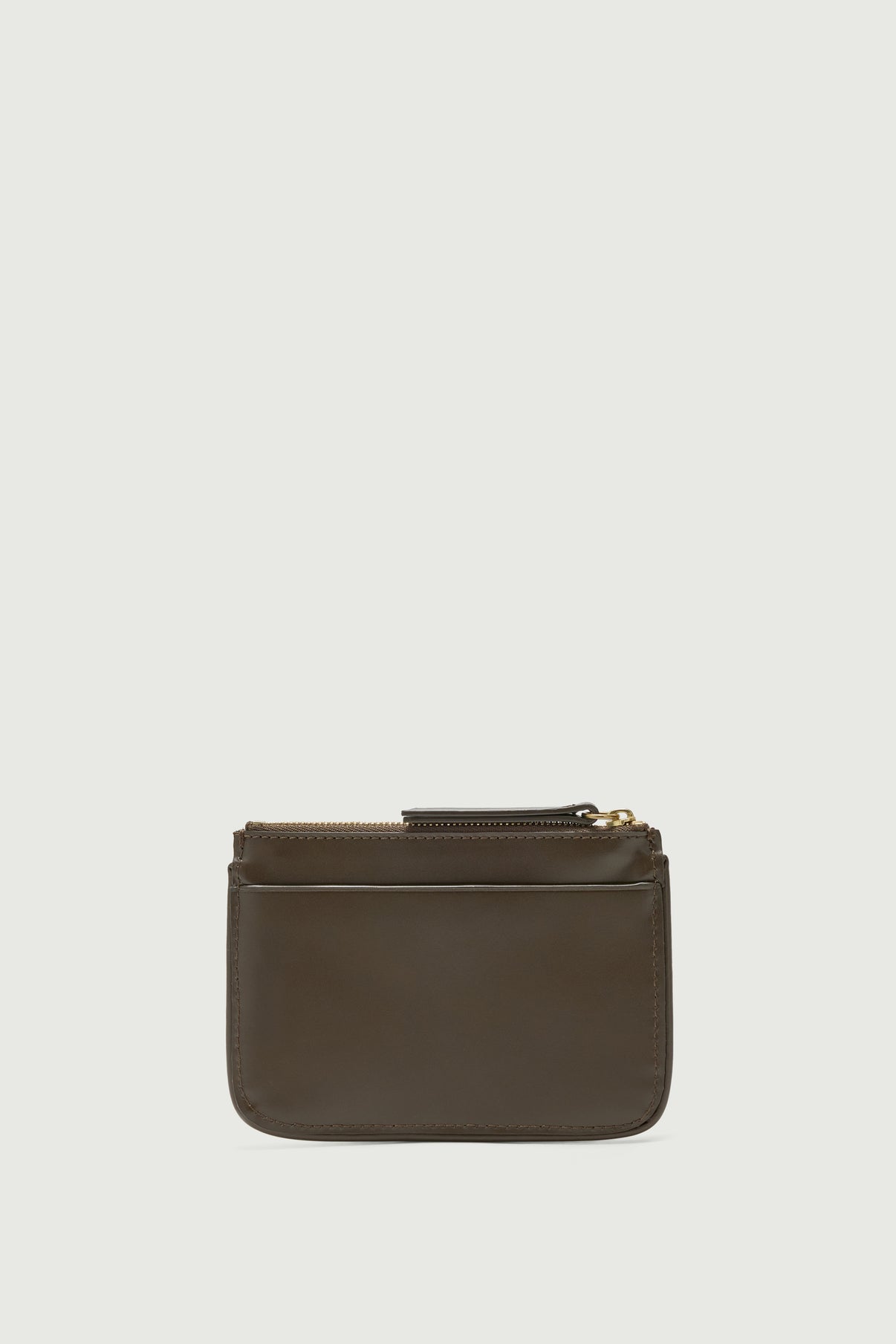Arsene Card Holder - Khaki - Leather - Women vue 2