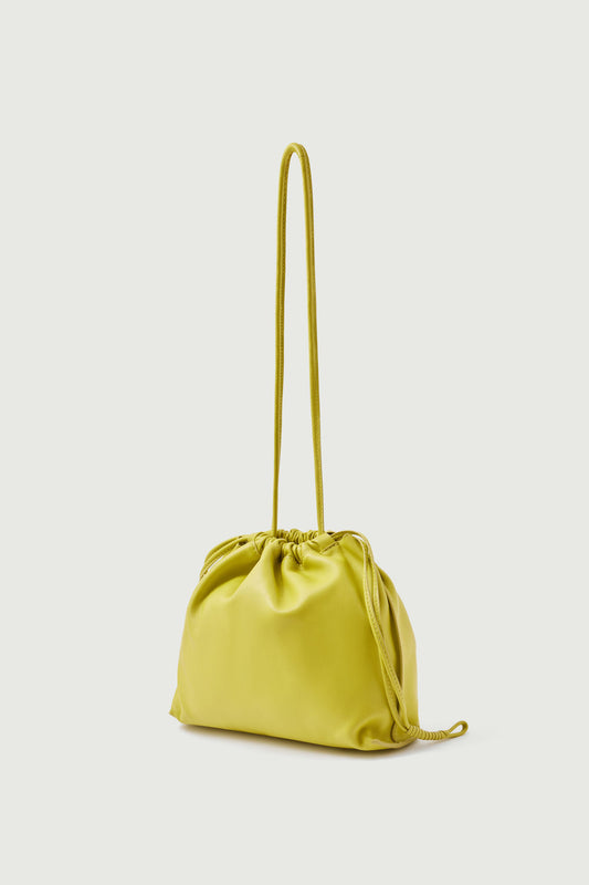 Sac Suzette - Jaune Néon - Cuir - Femme