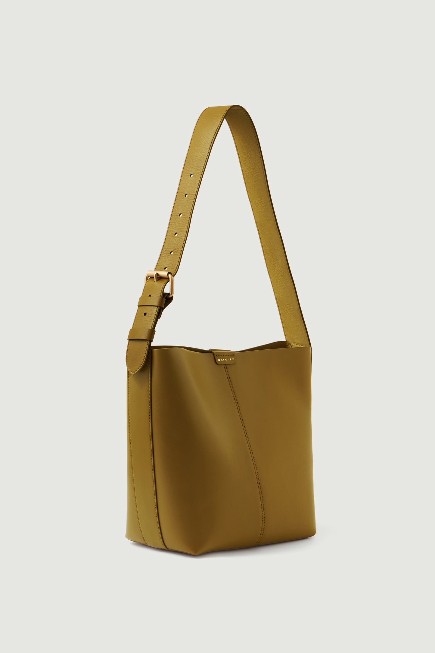 Sac Saudade Mini - Bronze/Beige - Cuir - Femme